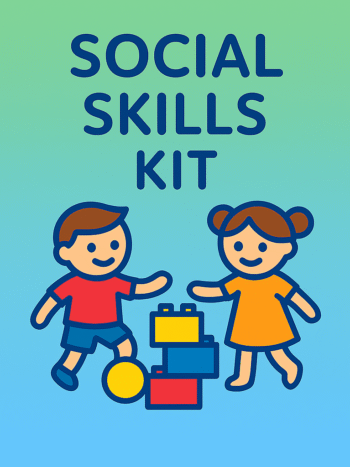 Social Skills Kit for kids – activities for emotional regulation, communication, and impulse control