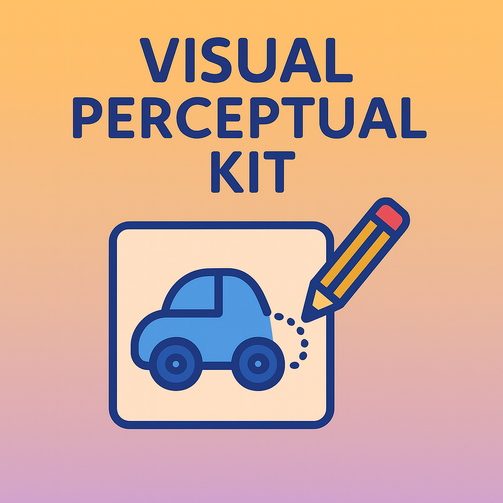 Visual perceptual therapy kit for children – OT-designed learning tools